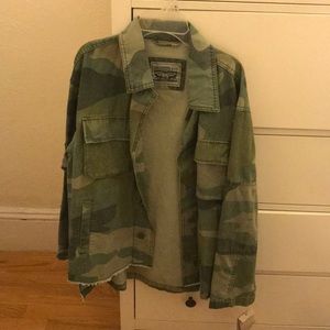 Brand New Levi Distressed Jacket